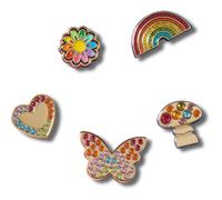 Jibbitz Crocs Rainbow Elvtd Festival (x5) Multicolore TU