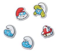 Crocs Smurfs 5 Pack, Breloques pour Chaussures Mixte Adulte, Multicolore, Taille Unique
