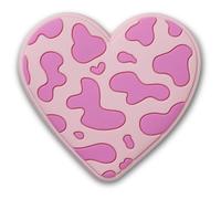 Jibbitz Crocs Tonal Print Heart Rose TU