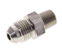 JIC Double Nipple UNF 1/2''-20 x 1/8'' NPT Acier inoxydable 275bar (3863.75psi)