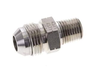 JIC Double Nipple UNF 3/4''-16 x 1/4'' NPT Acier inoxydable 275bar (3863.75psi)