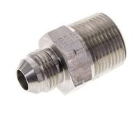 JIC Double Nipple UNF 3/4''-16 x 3/4'' NPT Acier inoxydable 170bar (2388.5psi)
