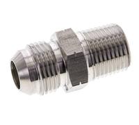 JIC Double Nipple UNF 7/8''-14 x 1/2'' NPT Acier inoxydable 210bar (2950.5psi)