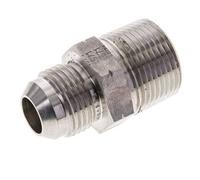 JIC Double Nipple UNF 7/8''-14 x 3/4'' NPT Acier inoxydable 170bar (2388.5psi)