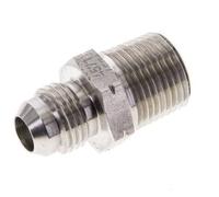 JIC Double Nipple UNF 9/16''-18 x 3/8'' NPT Acier inoxydable 210bar (2950.5psi)