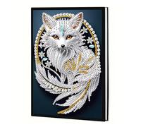 JICFDAO Diamond Painting Carnet de notes 14,5 x 21 cm DIY Crystal Art Carnet de notes A5 vierge Peinture diamant Journal Carnet de croquis A5 Carnet de notes créatif Journal Journal pour