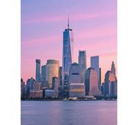 JICFDAO Diamond Painting New York 40x50cm Peinture Diamant New York Broderie Diamant Paysage Ville Diamond Painting Paysage pour Débutants ou Adultes pour Salon et Chambre Décor Horizon de Manhattan