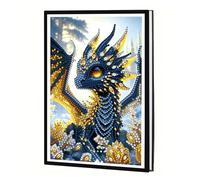 JICFDAO Peinture Diamant Journal Intime Fleurs 14.5x21cm Cahier Diamond Painting Carnet de Notes Peinture Diamant Carnet A5 Pratique Paperblanks Pages de Qualité pour Noter Dessiner ou Comme Cadeau