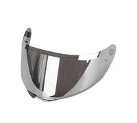 JicSuXi Visière de Casque Bouclier Antirayures Remplaçant Le Pare-Brise d'origine Installation Rapide Résistance Au Vent en Polycarbonate Adaptée pour Mo, Argent