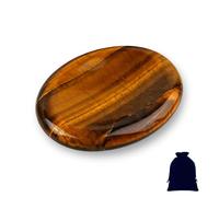 Jicyor Lapis Lazuli, Pierre en Forme de Goutte, Cristal Thérapeutique Lithothérapie, Labradorite Pierre Naturelle Lithotherapie pour Méditation, Relaxation, Équilibrage, Pierre de Paume Grand Format