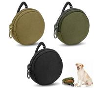 Jicyor Lot de 3 sacs à friandises pour chien - Pour ranger des pièces de monnaie, des écouteurs, des câbles de données et des clés