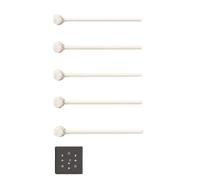 Jidanmian Sèche-Serviettes électrique en métal, sèche-Serviettes avec minuterie, sèche-Serviettes de Bain, étanchéité IPX4, pour Salle de Bain, Toilettes, Cuisine, Salon, Balcon(White,Five-Pole)