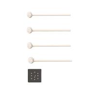 Jidanmian Sèche-Serviettes électrique en métal, sèche-Serviettes avec minuterie, sèche-Serviettes de Bain, étanchéité IPX4, pour Salle de Bain, Toilettes, Cuisine, Salon, Balcon(White,Four-Pole)