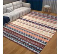 Jidanmian Tapis Chauffant électrique en graphène, Lavable et Amovible, pour Salon, Chauffage d'intérieur 2000 W, Imitation Laine, contrôle Intelligent de la température(H,120x200cm)