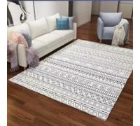 Jidanmian Tapis Chauffant électrique en graphène, Lavable et Amovible, pour Salon, Chauffage d'intérieur 2000 W, Imitation Laine, contrôle Intelligent de la température(C,140x200cm)