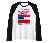 J'identifie en Tant Que théoricien du Complot, Les pronoms Vous sont Dit Manche Raglan
