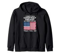 J'identifie en Tant Que théoricien du Complot, Les pronoms Vous sont Dit Sweat à Capuche