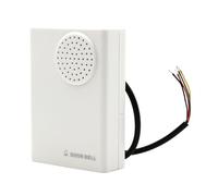 JIDKEINNH Electronic Wire Wired Door Bell Ding-Dong Dry Battery Or Connect to 12V Two Types Doorbell(12V Wiring Type)
