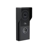 JIDKEINNH KW06 WiFi Video Doorbell System 1080P Visual Doorphone Door Bell Camera Tuya App Video Intercom Kit for Home Villa Apartment(KW06B-ahd7)