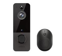 JIDKEINNH Wireless Video Doorbell 1080P HD Outdoor Monitor Motion Detection Infrared Night Vision Waterproof Two-Way Audio Conversations