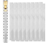 Jidyllic Support Plat en stéatite avec 18 stylos Plats Professionnels en stéatite,pour Outils de Soudage et Marqueurs de Soudeurs Marquages Amovibles sur Acier