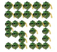 JIEBWCHA Boîtes de cérémonie de remise des diplômes | Boîtes à dragées pour diplôme 2025 avec Nappe,Contenants En Gros Pour Fêtes Diplôme Université Bonbons Snack Biscuits