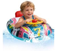 JIEBWCHA Bouée de natation pour enfant - Étanche - Avec anneau de siège de natation - Pour baignoire, douche, activités aquatiques, fête - Pour fille