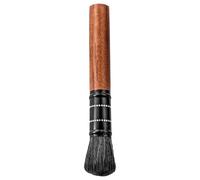 JIEBWCHA Brosse à café, Brosse à expresso - Brosse à poudre de café antidérapante,Brosse flexible pour poudre de café de 16,9 cm, brosse douce pour le nettoyage de la machine