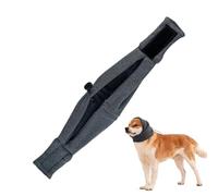 JIEBWCHA Cache-oreilles pour chiens - Protection auditive réglable - Pour soulager le stress des tempêtes, les concerts, l'annulation du bruit, le sommeil, les voyages, les toilettes