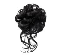 JIEBWCHA Chignons Postiches Pour Femmes, Chignons Ondulés Bouclés pour Femme, Accessoire Volume Queue De Cheval Fille Femme Fiancée