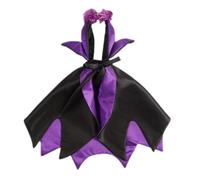 JIEBWCHA Costumes d'Halloween pour chiots, costumes d'Halloween pour animaux de compagnie,Costumes de chapeaux de sorcière avec cape de chat, vêtements de chien d'Halloween réglables | Costume de