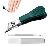 JIEBWCHA Coupe-ongles avec biseauté | Outil avec ouverture large et prise antidérapante pour une utilisation sur manucure et pour hommes, adultes et adultes