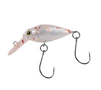 JIEBWCHA Crappie Crankbaits Leurre réaliste avec hameçons inclus Crankbait Minnow Swimbait Flottant pour perche , truite, sandre, brochet, , saumon et muskie en eau douce et salée