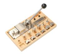 JIEBWCHA Curvatore Bagues - Machine à plier les anneaux, réducteur extensible réglable pour bijoux, idéal pour le traitement des fils, enroulements et perles