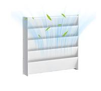 JIEBWCHA Déflecteur De Vent De Climatiseur | d'Ajustement de Direction du Vent - Guide de Flux pour Bouches d'Aération Plancher Plafond Fenêtre Maison