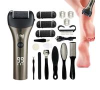 JIEBWCHA Éliminateur Électrique De Callosités Pour Pieds,Soin des Pieds à Domicile | Ponceuse Électronique pour - pour Femmes Voyageuses Athlètes Danseuses Spa Soin des Amateurs de Beauté