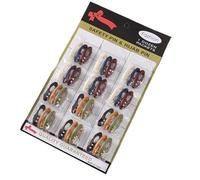 JIEBWCHA Épinglettes de sécurité pour quilting, épingles à badigeonner quilting,Épinglettes de sûreté décoratives et élégantes - Épinglettes de sûreté décoratives élégantes, épingles de couture pour