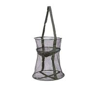 JIEBWCHA Épuisette De Pêche - Plat Pliable avec Poignée | Épuisette De Débarquement Extérieure pour Poisson,pour Crevettes Vivantes Eau Douce Eau Salée Mer Lac Rivière Hommes Femmes