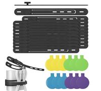 JIEBWCHA Étiquettes Pour Câbles, Silicone Multicolore Réutilisable, Étiquettes À Écrire Sur Les Câbles, Pour Organisation Maison Voyage Gadgets Personnels Stockage Électronique Bureau Lieu De Travail