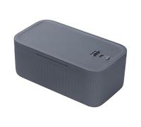 JIEBWCHA Étui pour Effets Personnels avec Serrure À Combinaison 23,9x13.1x9cm Étanche Petit Boîte Verrouillable avec Serrure À Combinaison Portable Empilable pour Camping Garage École Avion Train