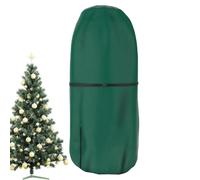 JIEBWCHA Étui pour sapin de Noël avec sangles réglables en tissu Oxford Sac pour stocker l'arbre de Noël en position verticale Zip et cordon de fermeture, protection contre la poussière et l'humidité