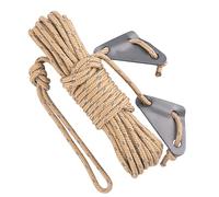 JIEBWCHA FARCA CAMPING, PARACORD PRESIDE | Canopée TEED Down Rope, 22,8 pieds 5 mm pour corde réfléchissante lourde, accessoires de camping pour engrenages de survie pour bâche,