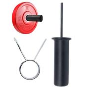 JIEBWCHA Goupille pour haltères de gym | Métal à libération rapide 10 mm pour entraînement de force et machines de gym | pour presse de jambes, barres d'haltères, entraînement de force
