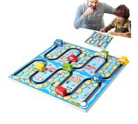 JIEBWCHA Jeu de Labyrinthe Numérique,Jeu Éducatif en Bois pour Enfant avec Apprentissage Sensoriel | Jouet Éducatif Sensoriel Interactif pour Écoles, Maternelles, Crèches et Maison