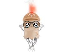 JIEBWCHA Jouet Calmar Dansant | Robot Interactif avec Lumières Et Musique | Jouet Poulpe Rampant À Évitement d'obstacles Intelligent | Design De Pulvérisation pour Âges 3 Plus Fête