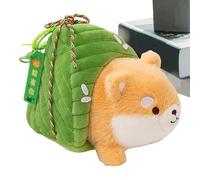 JIEBWCHA Jouet en Peluche | Peluche Douce Capybara Doudou Émotionnel,Peluche Mignonne en Forme De Zongzi Réaliste pour Bébés Filles Garçons Anniversaire Fête des Bateaux-Dragons Saint-Valentin Cadeau