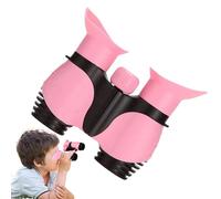 JIEBWCHA Jumelles compactes pour enfants | Jumelles HD Puissant | Images nettes pour Observation des oiseaux en plein air, Voyages, Randonnée et événements