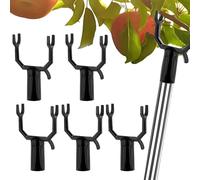 JIEBWCHA Lot de 5 Supports pour Branches d'arbre 9,2 x 5,9 x 2,1 cm pour Arbres fruitiers en Alliage métallique Multi-usages pour Arbres penchés, Arbres fruitiers, légumes