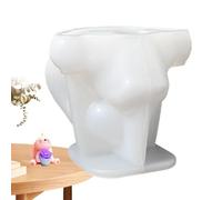 JIEBWCHA Moules à bougies pour animaux, wagons moules à bougies pour animaux | Moules en résine en trois dimensions | Conception d'objet pour animaux, moules en plâtre réutilisables, moules