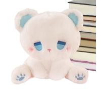 JIEBWCHA Ours en peluche | Adorables poupées en peluche | Coussin doux pour enfants, jouets en peluche embrassable décoration de chambre cadeaux d'anniversaire vacances